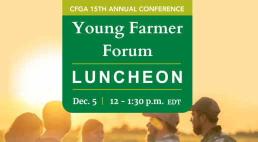 Young Farmer Forum Luncheon at CFGA’s 15th Annual Conference