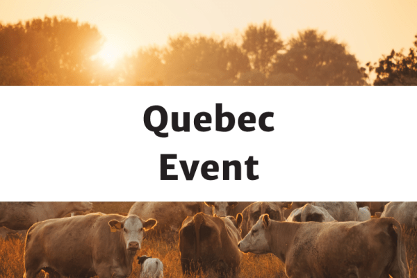 Caravane des pâturages au Lac Saint-Jean