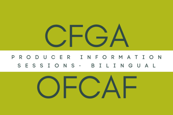 CFGA OFCAF Producer Information Session