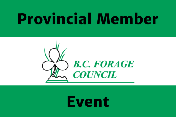 The Forage Roadshow: Quesnel and Williams Lake