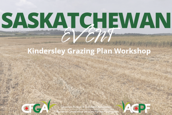 Kindersley Grazing Plan Workshop