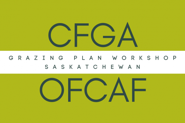 OFCAF grazing plan workshop - Stoughton SK