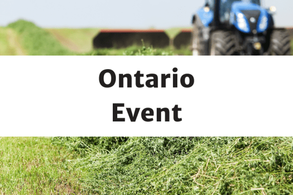 Ontario Grazing Mentorship Program - Cover Crop Grazing