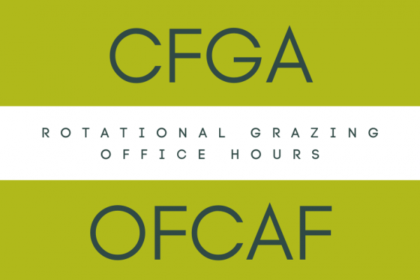 Rotational Grazing Office Hours